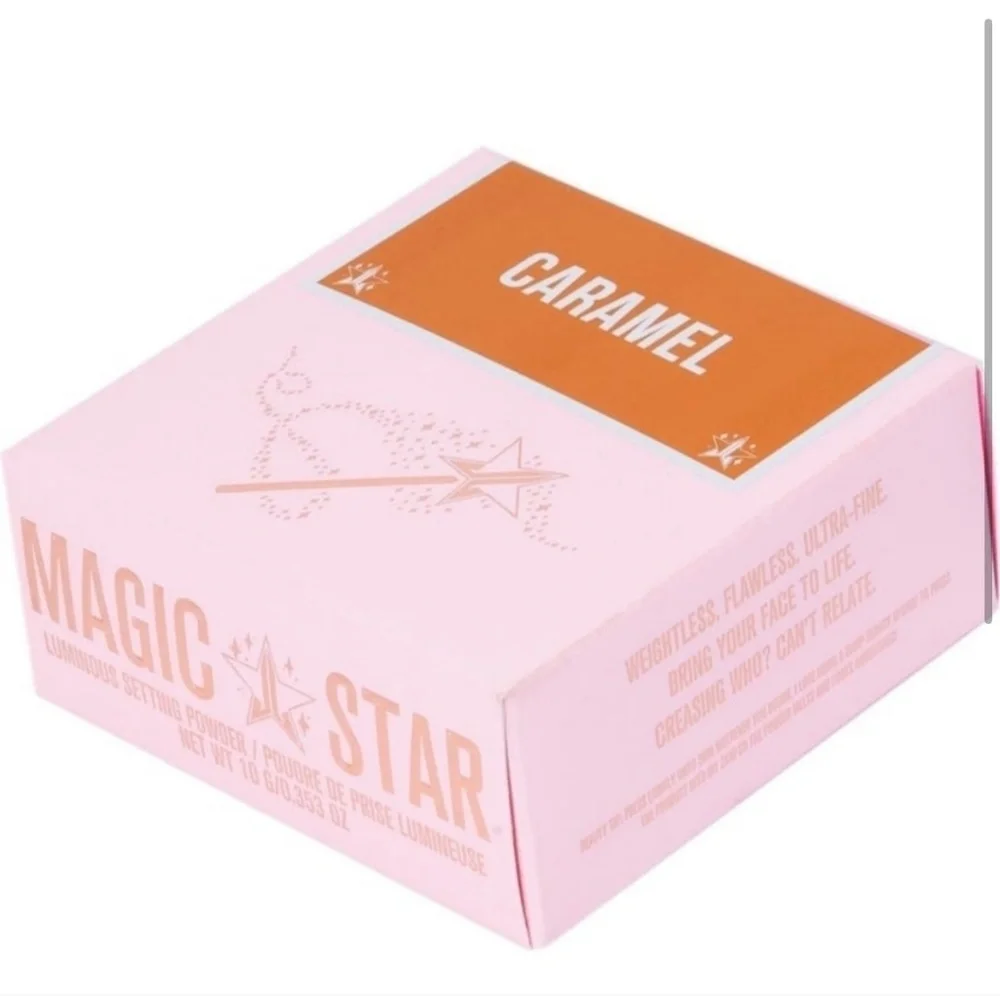 Caramel matte New Jeffree Star Magic Star Caramel Setting Powder TanDeep Neutral